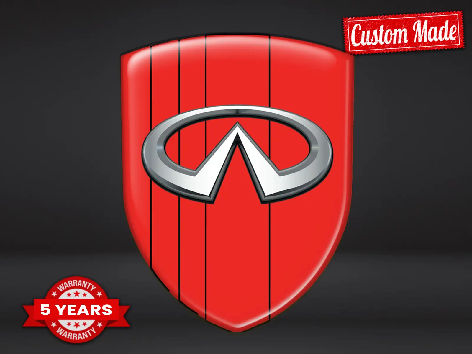 Infiniti Windschutzsticker Luxus Universal Stern Anpassbar
